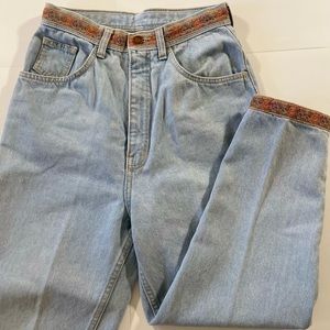 “Next” Vintage Denim Rose-Lined Jeans!